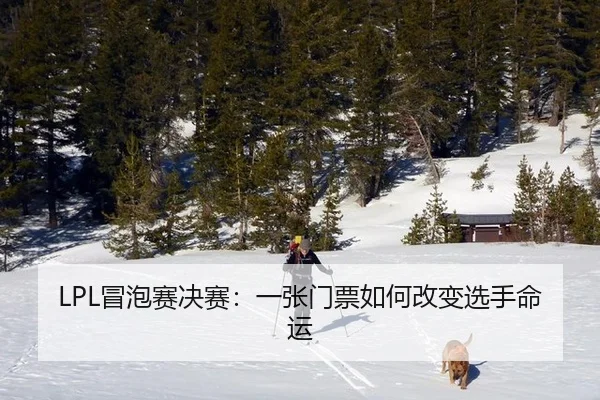 LPL冒泡赛决赛：一张门票如何改变选手命运